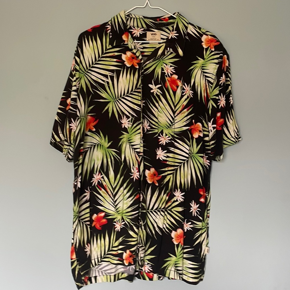 Vans Hawaiian button down